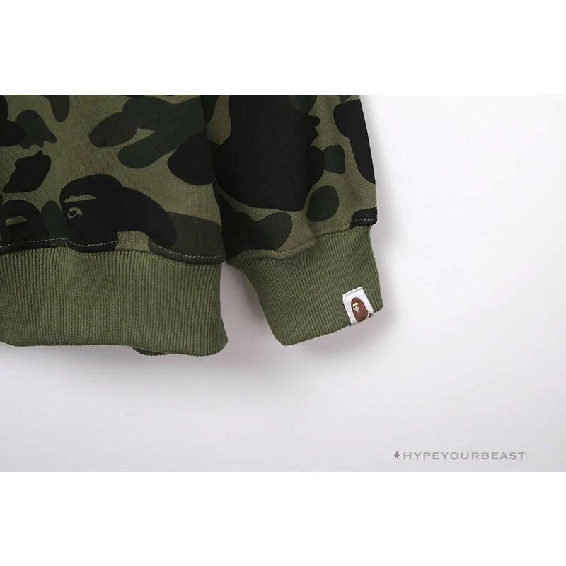 BAPE Classic Ape Head Embroidered Camouflage Long Sleeve Shirt 'GREEN' 6 BAPE Classic Ape Head Embroidered Camouflage Long Sleeve Shirt 'GREEN' - Image 6