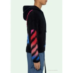 Off White Hoodie Blue Pink -Fusion Wear Shop 1d6078c5
