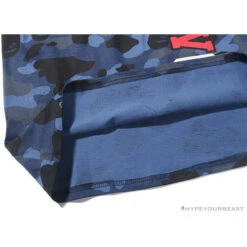 BAPE Camouflage Shark Head Classic Cotton Short Sleeve Tee Shirt 'BLUE' -Fusion Wear Shop 1e47c3c0