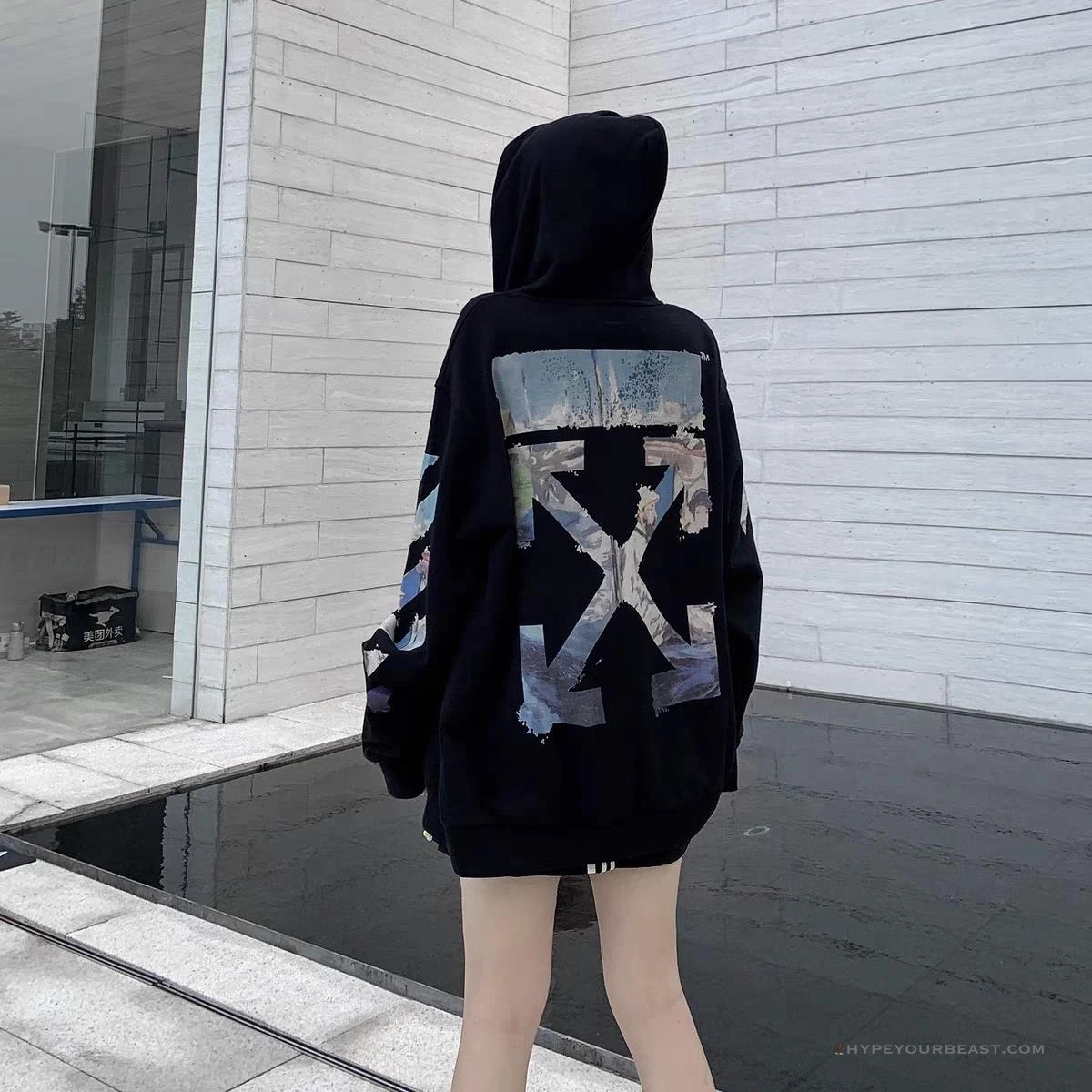 Off White Hoodie Vincent Van Gogh Black 4 Off White Hoodie Vincent Van Gogh Black - Image 4