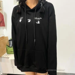 Off-White Green Hoodie - Black -Fusion Wear Shop 204e722ecopy