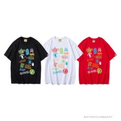 BAPE Street Graffiti Tee Shirt 'RED' 11 BAPE Street Graffiti Tee Shirt 'RED' -Fusion Wear Shop 248120f1