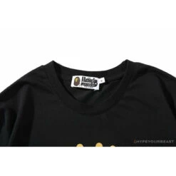 BAPE Baby Milo Owl Bronzing Tee Shirt 'BLACK' -Fusion Wear Shop 24f38dd5