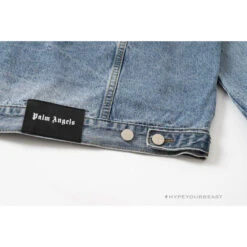 Palm Angels Jean Jacket Blue -Fusion Wear Shop 2530bb6bcopy