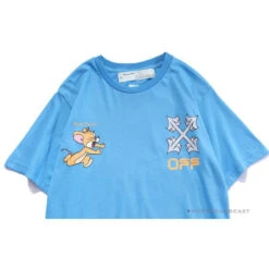 OFF-WHITE Jerry Move Faster Tee Shirt 'BLUE' 22 OFF-WHITE Jerry Move Faster Tee Shirt 'BLUE' -Fusion Wear Shop 25 53916fd3 9eca 44bc 9955 3566f1f906a5copy