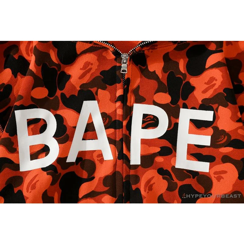 BAPE X XO Co-Branded Camouflage Hoodie 'RED' 8 BAPE X XO Co-Branded Camouflage Hoodie 'RED' - Image 8