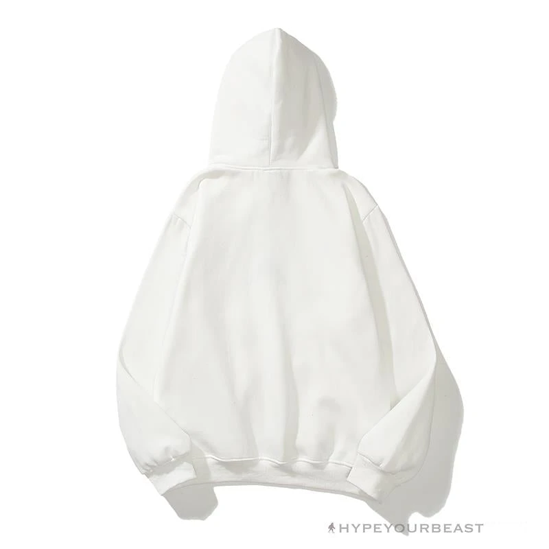 Air Jordan Hoodie White 2 Air Jordan Hoodie White - Image 2