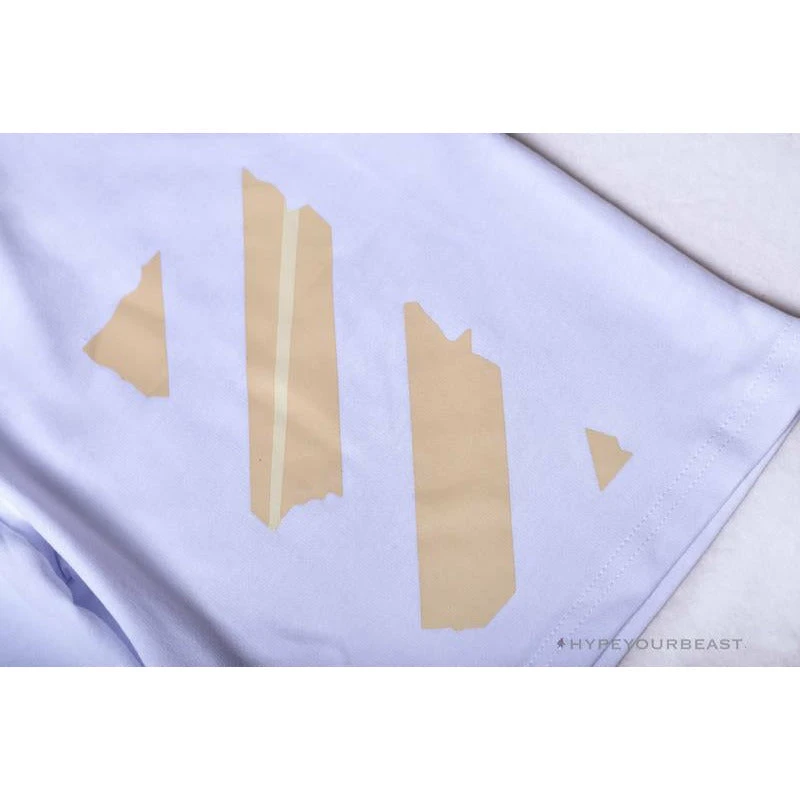 OFF-WHITE Explosive Strip Basic Arrow Shorts 'WHITE' 5 OFF-WHITE Explosive Strip Basic Arrow Shorts 'WHITE' - Image 5