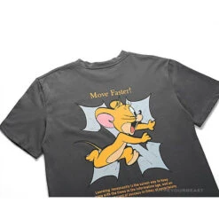 OFF-WHITE Jerry Move Faster Tee Shirt 'GREY' -Fusion Wear Shop 2 2b298a31 3ee7 4db3 96f1 688f836c82ebcopy