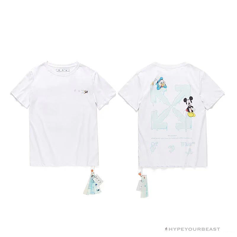 OFF-WHITE Mickey Limited Arrow Tee Shirt 'WHITE' 3 OFF-WHITE Mickey Limited Arrow Tee Shirt 'WHITE' - Image 3