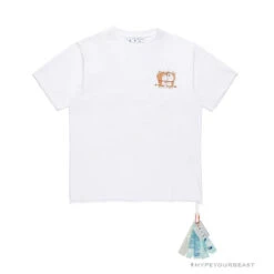 OFF-WHITE Year Of The Ox Doraemon Arrow Tee Shirt 'WHITE'