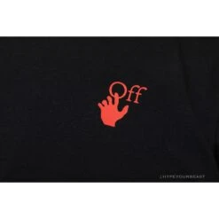 OFF-WHITE Red Flash Cross Arrow Tee Shirt 'BLACK' -Fusion Wear Shop 2 6dad05be 371c 41ec b684 841d320c328bcopy