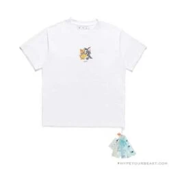 OFF-WHITE Cat And Mouse Tee Shirt 'WHITE'