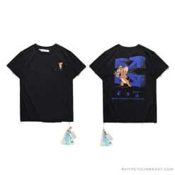 OFF-WHITE Classic Animated Tom And Jerry Arrow Tee Shirt 'BLACK' -Fusion Wear Shop 2 879612d7 fa07 449c 9646 b69330d5d3d6