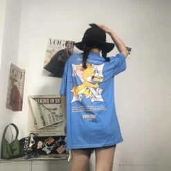 OFF-WHITE Jerry Move Faster Tee Shirt 'BLUE' 36 OFF-WHITE Jerry Move Faster Tee Shirt 'BLUE' -Fusion Wear Shop 2 bc93d73b 44e2 44cb 9282 460085bd4c44copy
