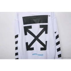 OFF-WHITE Classic Basic Cotton Terry Long Sleeve Shirt 'WHITE' 18 OFF-WHITE Classic Basic Cotton Terry Long Sleeve Shirt 'WHITE' -Fusion Wear Shop 2 e5301a90 7974 4667 994b 2fd4705ffba0