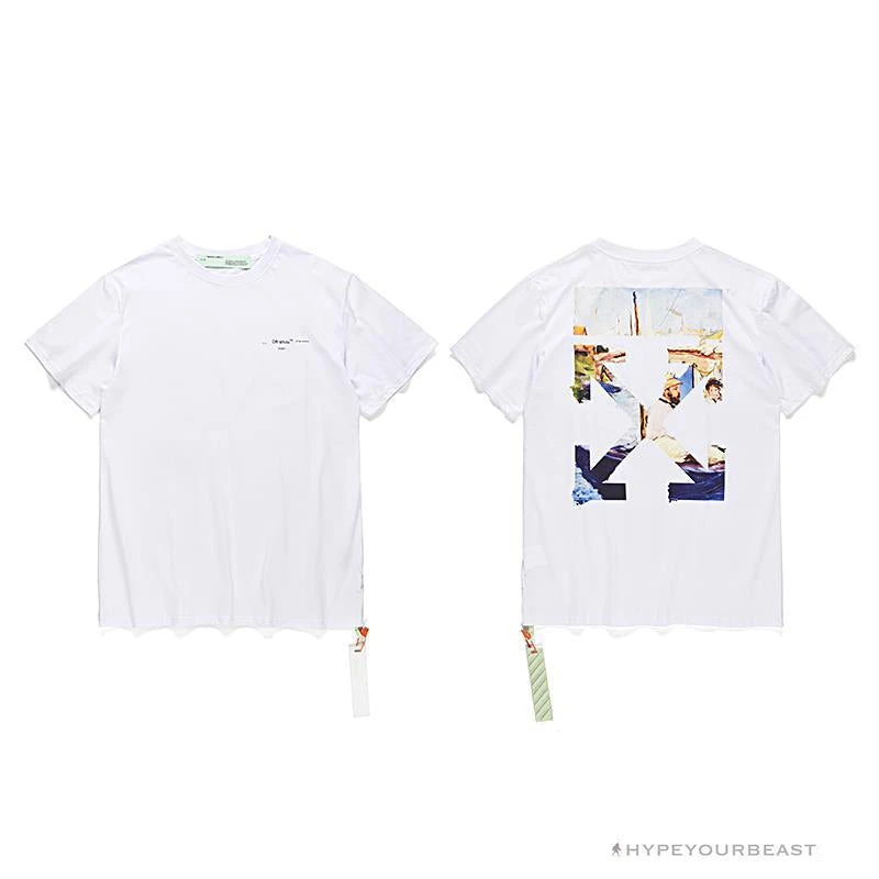 OFF-WHITE Monet Tee Shirt 'WHITE' 3 OFF-WHITE Monet Tee Shirt 'WHITE' - Image 3