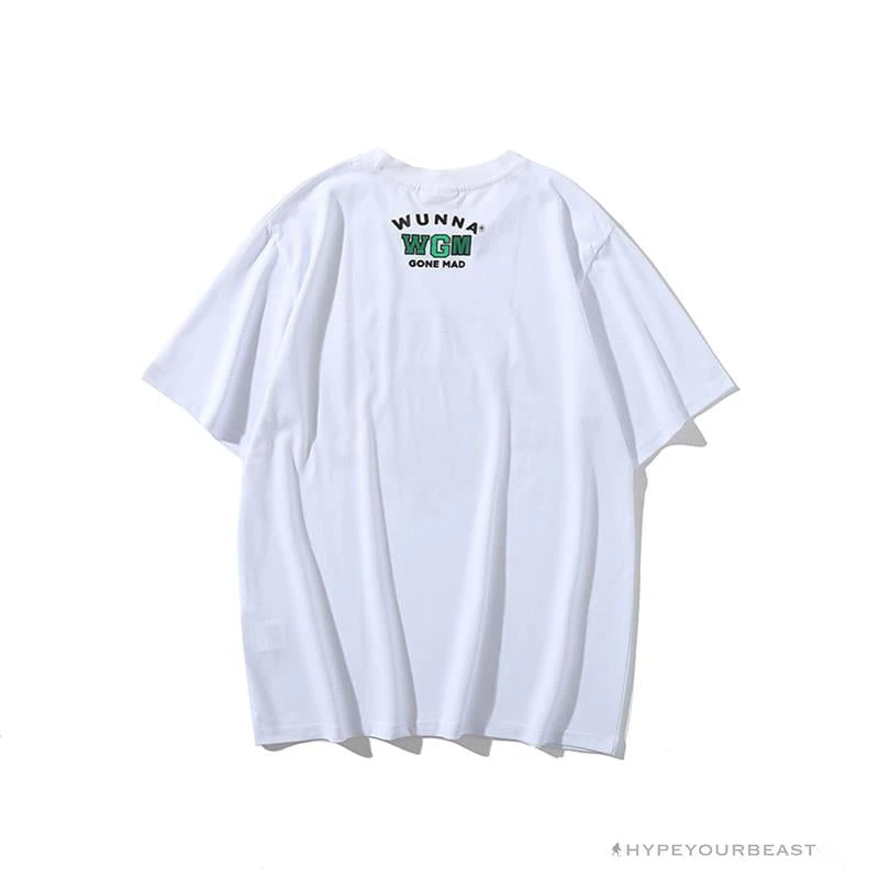 BAPE Paint Splash Green Camouflage Tee Shirt 'WHITE' 6 BAPE Paint Splash Green Camouflage Tee Shirt 'WHITE' - Image 6