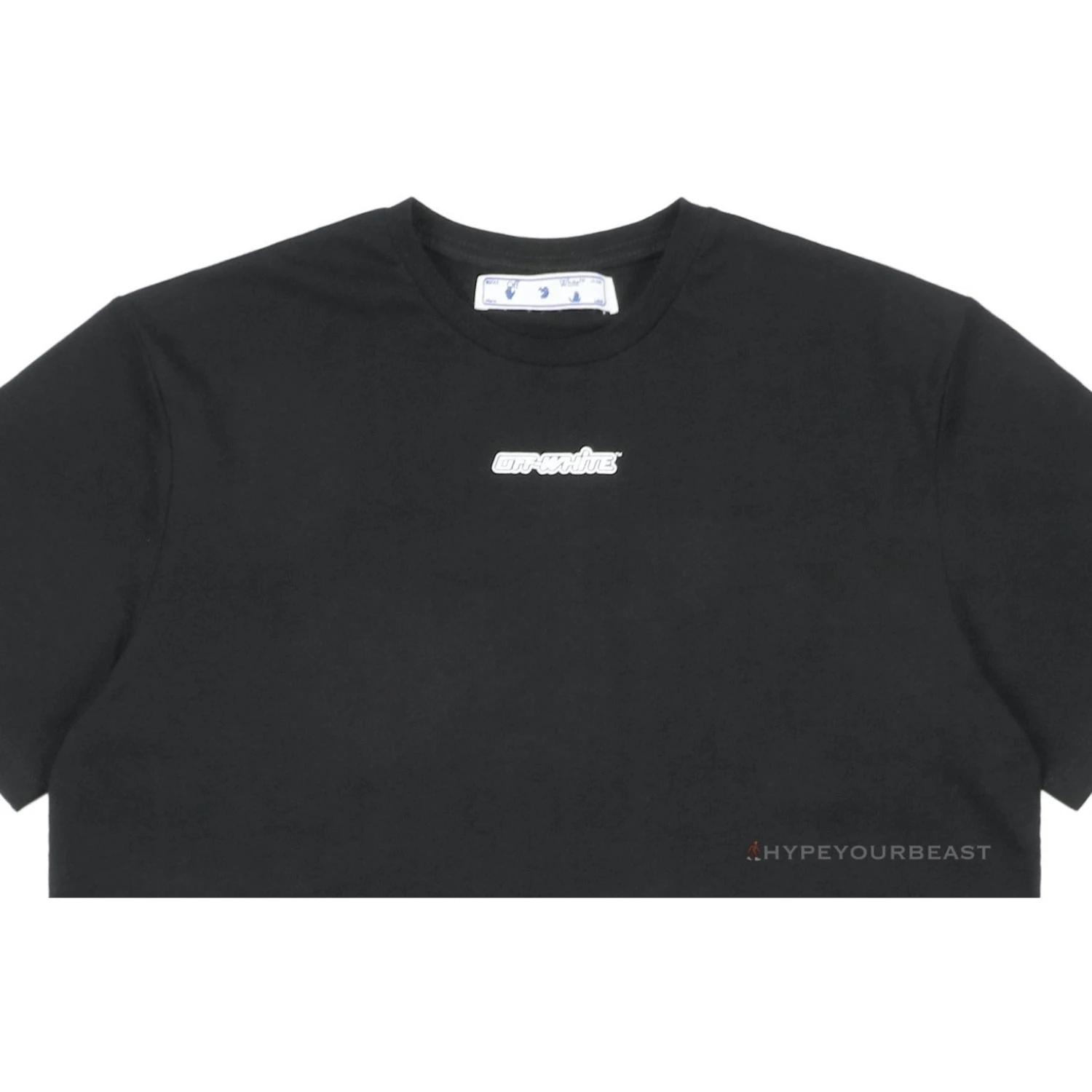 Off White Tee Shirt Black 2 Off White Tee Shirt Black - Image 2