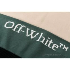 Off-White Shirt - Khaki & Green -Fusion Wear Shop 2c252ab6copy