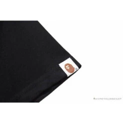 BAPE Baby Milo Blue Shark Hat Little Monkey Tee Shirt 'BLACK' -Fusion Wear Shop 2c4db80d