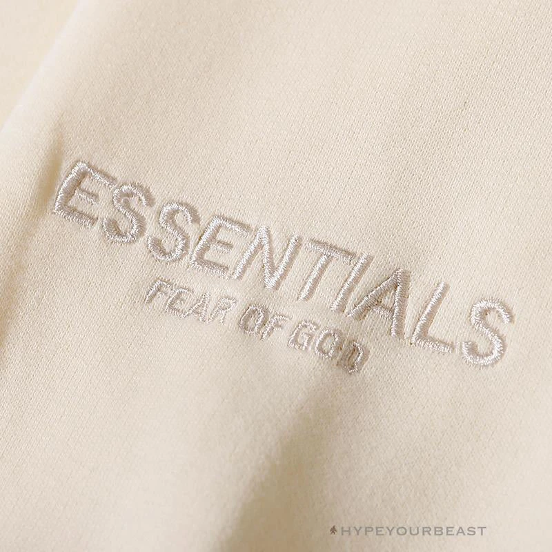 FOG Hoodie Reflective ‘ESSENTIALS’ Beige 6 FOG Hoodie Reflective ‘ESSENTIALS’ Beige - Image 6
