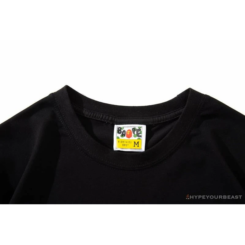 BAPE Shark Head PONR Tee Shirt 'BLACK' 3 BAPE Shark Head PONR Tee Shirt 'BLACK' - Image 3