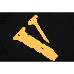 Vlone Yellow And Black Friends Hoodie -Fusion Wear Shop 2d93bdd6