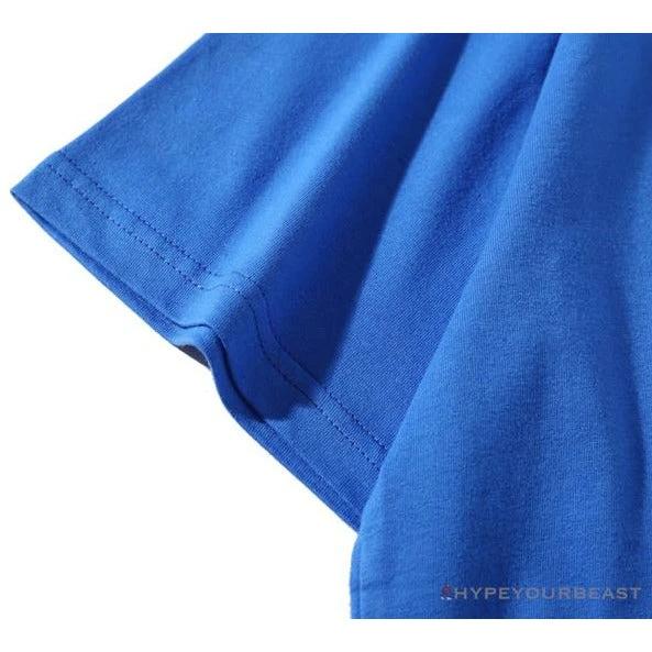 BAPE Little Ape Head Colorful Classic Tee Shirt 'BLUE' 5 BAPE Little Ape Head Colorful Classic Tee Shirt 'BLUE' - Image 5