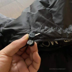 Moncler Puffer Jacket Black Hooded -Fusion Wear Shop 301c6f92