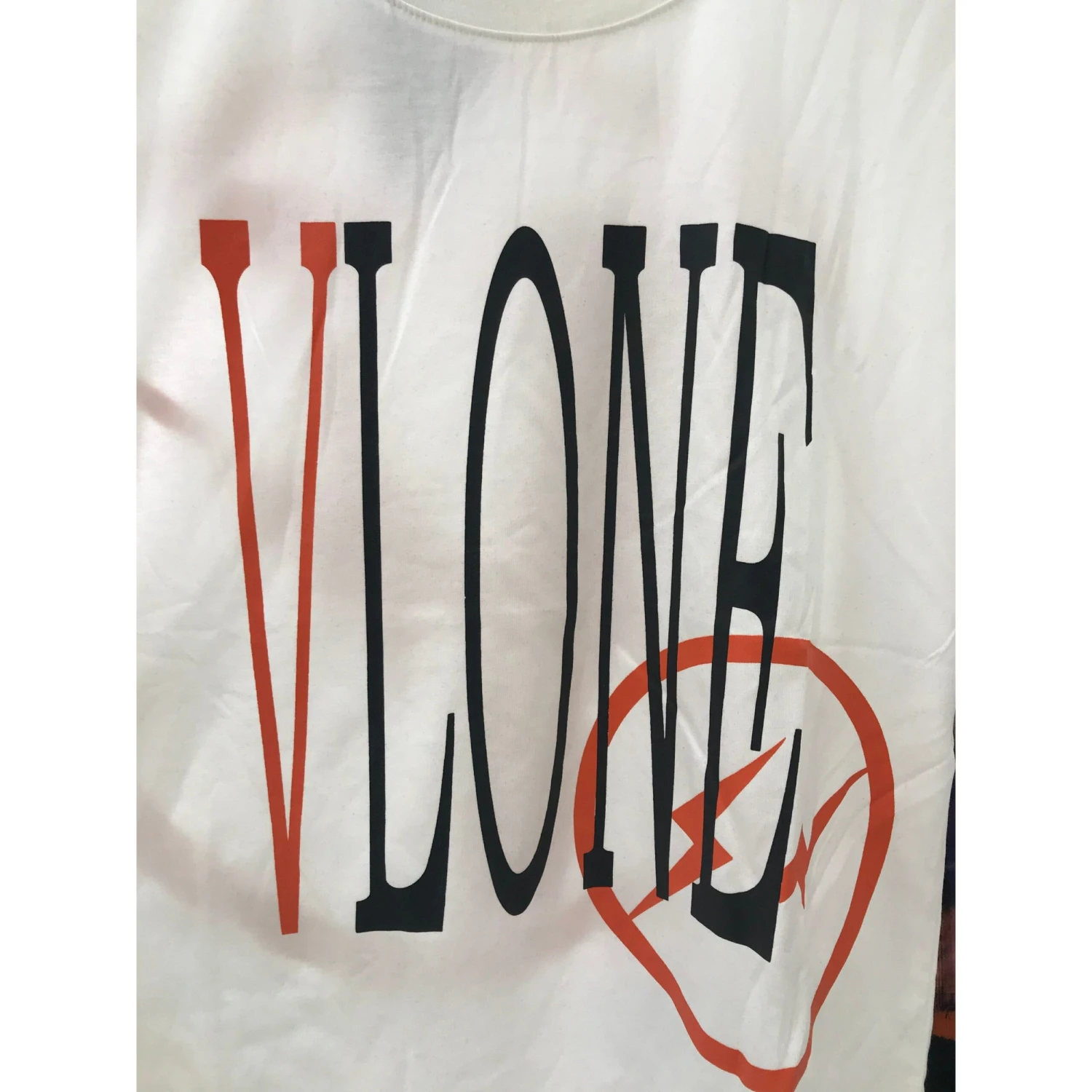 Vlone Orange And White Tee Shirt 5 Vlone Orange And White Tee Shirt - Image 5