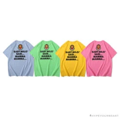 BAPE Baby Milo Watermelon Little Monkey Tee Shirt 'PINK' -Fusion Wear Shop 36d390cc 3c12fcc0 7aaf 411b 9c98 17ed5f9c34a0