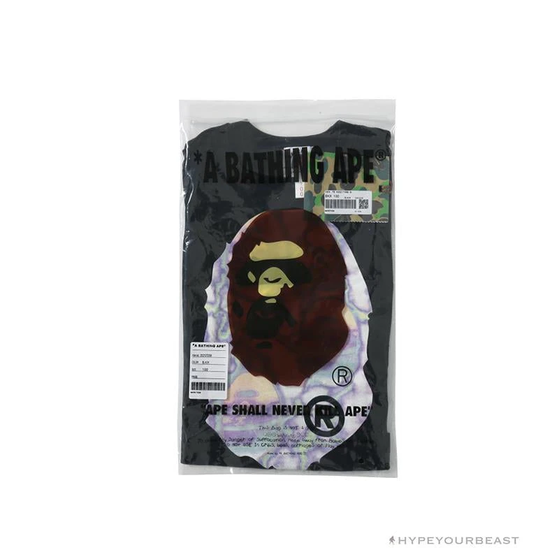 BAPE Great Ape Head Symphony Lightning Tee Shirt 'BLACK' 12 BAPE Great Ape Head Symphony Lightning Tee Shirt 'BLACK' - Image 12