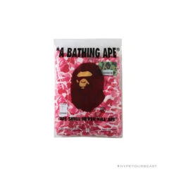 BAPE Camo Hoodie Shark Head PINK -Fusion Wear Shop 3939c851