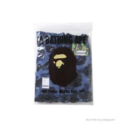 BAPE Camo Hoodie Shark Head 'NAVY BLUE' -Fusion Wear Shop 398ecd06