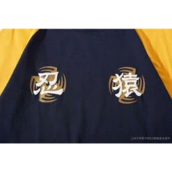 BAPE Japanese Ninja Ape Man Raglan Sleeve Color Block Tee Shirt 'YELLOW' 23 BAPE Japanese Ninja Ape Man Raglan Sleeve Color Block Tee Shirt 'YELLOW' -Fusion Wear Shop 39aae5df