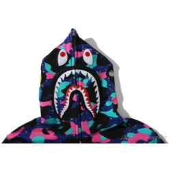 BAPE X KID CUDI Camouflage Hoodie -Fusion Wear Shop 39bc0bdf