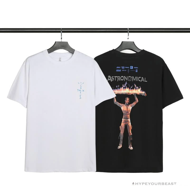 OFF-WHITE Travis Scott Cactus Jack Tee Shirt 'BLACK' 3 OFF-WHITE Travis Scott Cactus Jack Tee Shirt 'BLACK' - Image 3