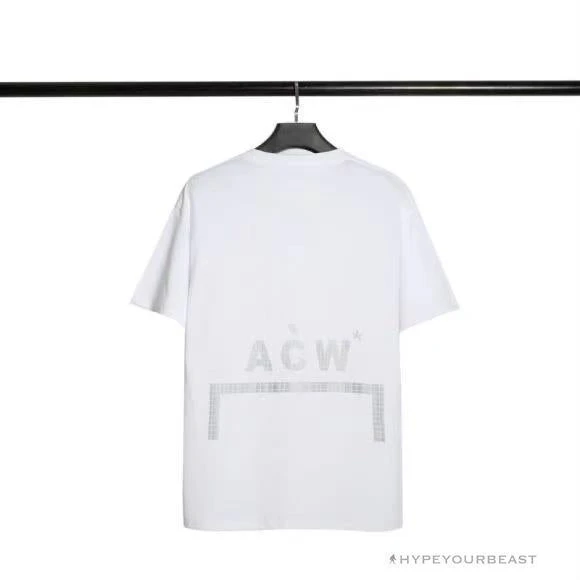OFF-WHITE ACW Empressed Tee Shirt 'WHITE' 2 OFF-WHITE ACW Empressed Tee Shirt 'WHITE' - Image 2