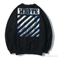 OFF-WHITE Classic Wave Oil Painting Cotton Terry Long Sleeve Shirt 'BLACK' 20 OFF-WHITE Classic Wave Oil Painting Cotton Terry Long Sleeve Shirt 'BLACK' -Fusion Wear Shop 3 0b504f92 f88a 4128 81f1 280ef9abe201