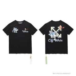 OFF-WHITE Summer Tom And Jerry Print Tee Shirt 'BLACK' 5 OFF-WHITE Summer Tom And Jerry Print Tee Shirt 'BLACK' -Fusion Wear Shop 3 2c24b96a 3b8b 4f1f a541 0bb6b38af418copy