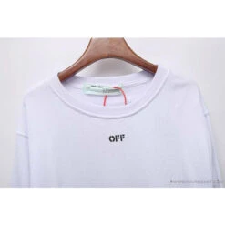 OFF-WHITE Classic Basic Cotton Terry Long Sleeve Shirt 'WHITE' 14 OFF-WHITE Classic Basic Cotton Terry Long Sleeve Shirt 'WHITE' -Fusion Wear Shop 3 3ff47d28 d408 45d5 9253 a52d15f24fb0