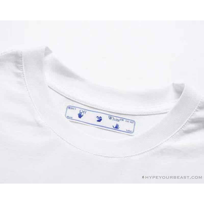 OFF-WHITE Cat And Mouse Tee Shirt 'WHITE' 4 OFF-WHITE Cat And Mouse Tee Shirt 'WHITE' - Image 4