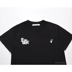 OFF-WHITE Graffiti Letter Doraemon Tee Shirt ' BLACK' -Fusion Wear Shop 3 b92577c6 4baf 405f 91cb 11056a344d10copy