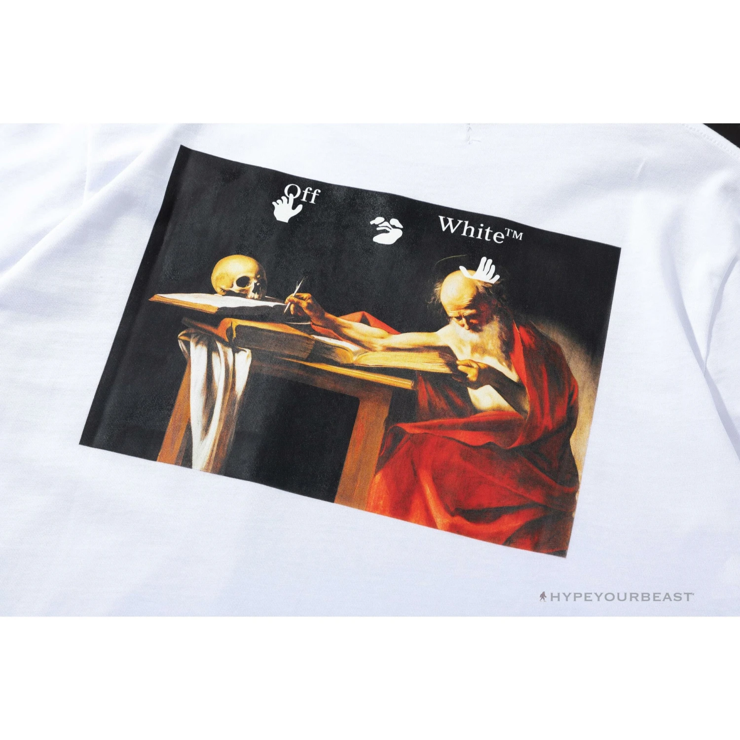 OFF-WHITE Skull And Writing Tee Shirt 'WHITE' 6 OFF-WHITE Skull And Writing Tee Shirt 'WHITE' - Image 6