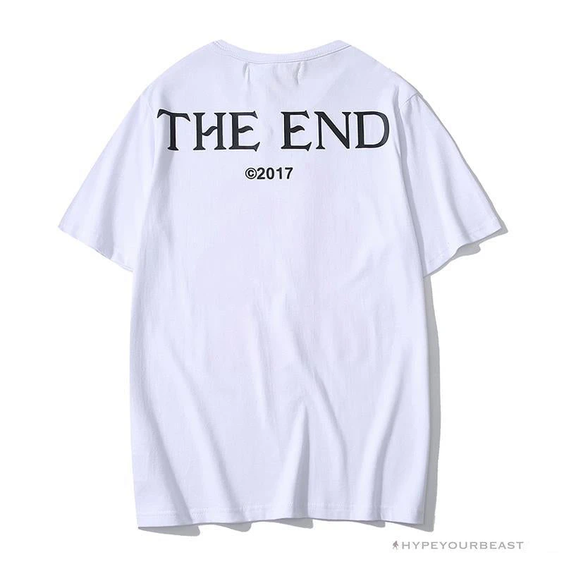 OFF-WHITE CO VIRGIL ABLOH Portrait Tee Shirt 'WHITE' 2 OFF-WHITE CO VIRGIL ABLOH Portrait Tee Shirt 'WHITE' - Image 2