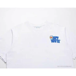 OFF-WHITE Doraemon Stereo Arrow Tee Shirt WHITE -Fusion Wear Shop 3 e33ee551 e470 4d14 8993 31aa94ced1f0copy