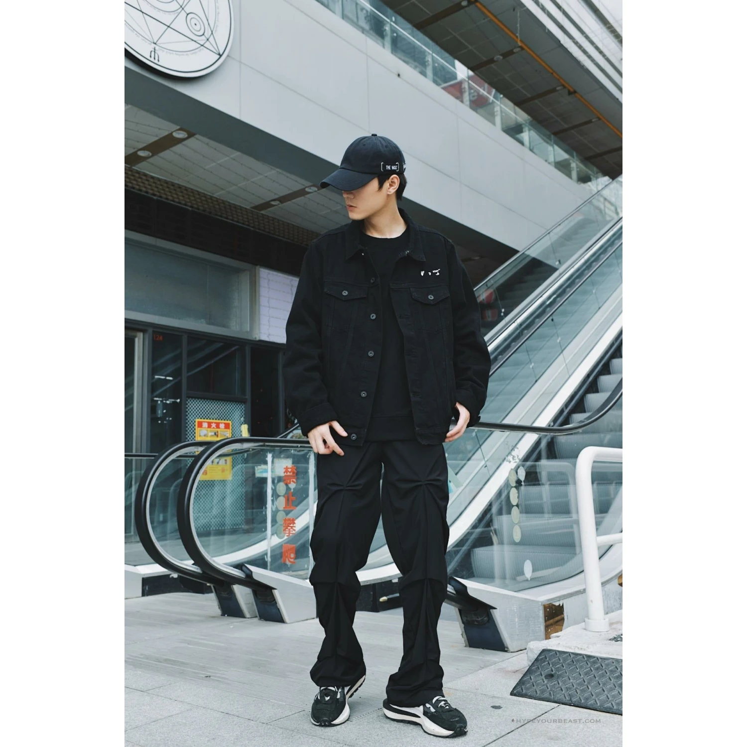 Off White Denim Black Jacket - Black 13 Off White Denim Black Jacket - Black - Image 13
