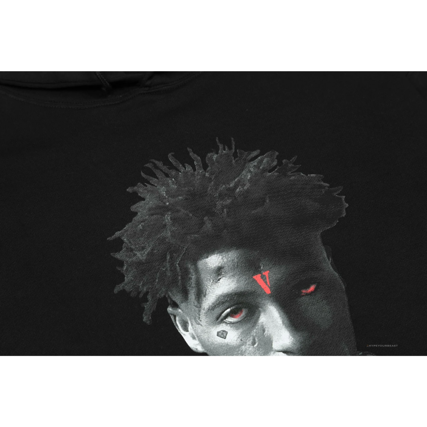 Vlone Hoodie Black Face 2 Vlone Hoodie Black Face - Image 2