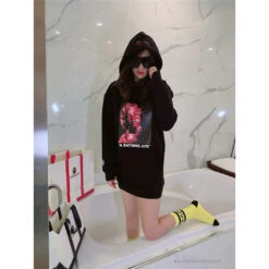 BAPE Marilyn Monroe Powder Camouflage Hoodie 'BLACK' -Fusion Wear Shop 3bc41e83